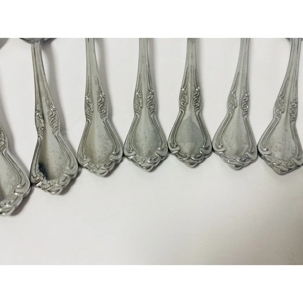 Belle Grove Reed & Barton Select Soup Spoon Lot 8 Stainless Flatware Replacement
